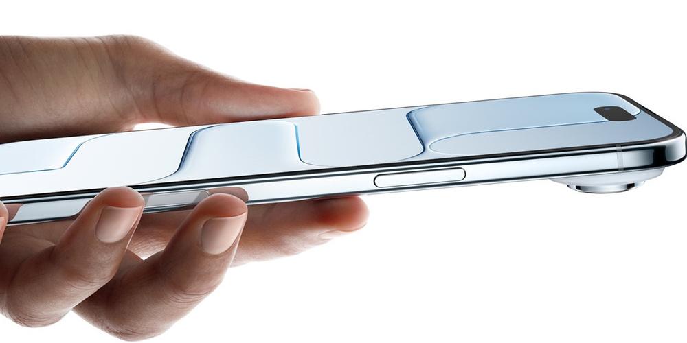 iPhone Air als Vorgänger des iPhone Air 2 in dünner Seitenansicht
